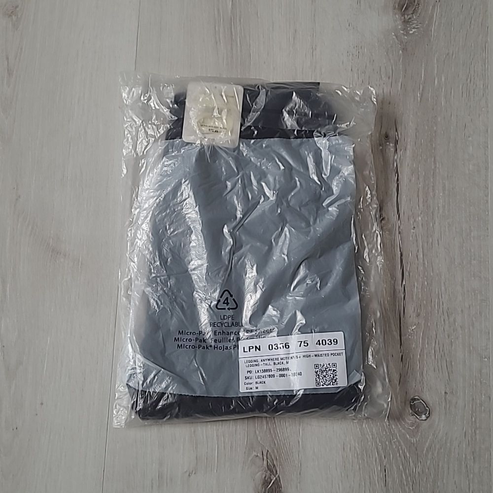 Fabletics Anywhere Motion365+ High-Waisted Utility Legging Black NWT in pkg - Picture 7 of 9